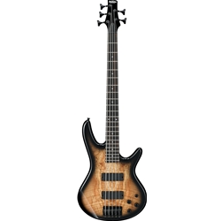 Ibanez GSR205SMNGT 5-String Bass Guitar, Natural Gray Burst