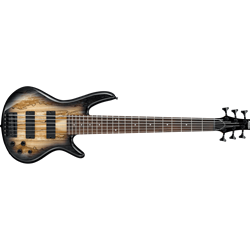 Ibanez GSR206SMNGT GSR Series 6-String Bass Guitar Natural Gray Burst