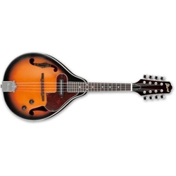 Ibanez M510EBS A-Style Acoustic/Electric Mandolin, Brown Sunburst