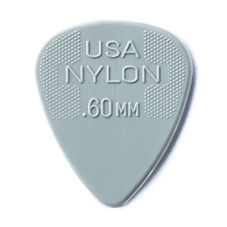 Dunlop 44P060 NYLON STANDARD PICK .60MM 12-pack