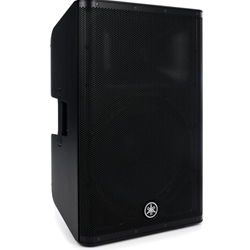 Yamaha DXR15MKII Powered full-range loudspeaker, 90º x 60º, matte black ABS