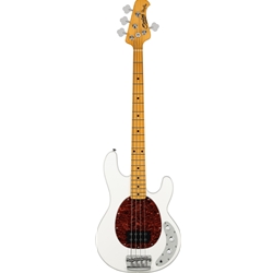 Sterling by Music Man ST-RAY24CA-OWH-M1 StingRay Classic 4-String Electric Bass, Olympic White