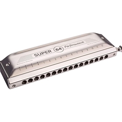 Hohner M758501 Super 64 Performance Chromonica Key of C