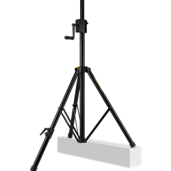 Hercules SS710BPLUS Crank Up Speaker Stand w/Leveling Leg