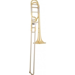 Eastman ETB428 F-Attachment Trombone .547 Large Bore Tenor, Lacquer Finish
