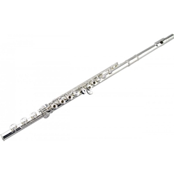 Gemeinhardt 3OSHB Step-up Open Hole Flute, Solid Silver J1 Head Joint, Low B