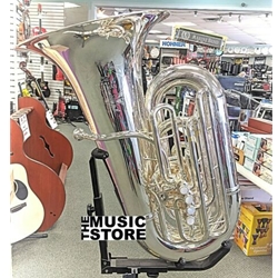 Eastman EBC836S CC 6/4 Size Tuba with Case, Silver Finish, Shires Mouthpiece