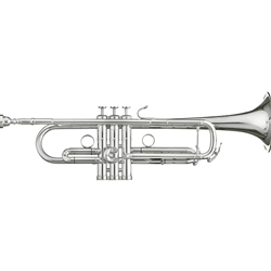 B & S BSMBXHLR-2-0D MBX Heritage Silver Trumpet