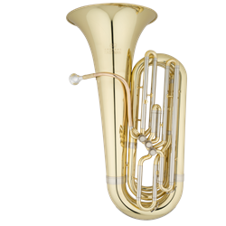 Eastman EBB234 3/4 Tuba with Case, 3-Front Action Pistons, LAcquer Finish