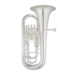 Eastman EEP421S Silver-Plated, Euphonium 4 Top Action Pistons