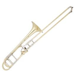 Eastman ETB829 F-Attachment Trombone, .547 Bore, Open Wrap with Axiel Valve, 3 interchangeable Leadpipes, Deluxe Case w/Backstraps, Shires Mpc.