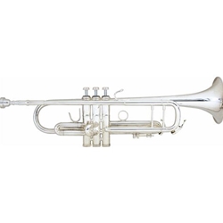 B & S BS3137-2-0W Challenger 1 Silver Trumpet