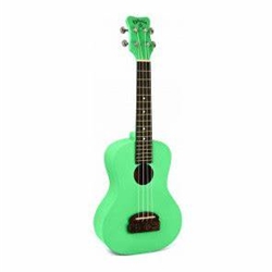 Kohala KT-SSG Soprano Tiki Series Ukulele - Seafoam Green