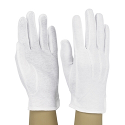 Styleplus SG100L Sure Grip White Gloves, Large