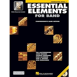 ESSENTIAL ELEMENTS FOR BAND – CONDUCTOR BOOK 1 WITH EEI