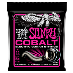 Ernie Ball P02723 Super Slinky Cobalt Electric Guitar Strings - 9-42 Gauge