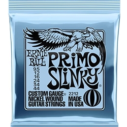 Ernie Ball P02212 Primo Slinky Nickel Wound Electric Guitar Strings - 9.5-44 Gauge