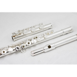 Gemeinhardt 30B Open Hole Flute, Low B, Silver Plated