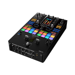Pioneer DJ DJMS11 2-channel DJ Mixer with Dual USB Audio Interfaces, 16 Performance Pads and Effects Controls for Serato DJ, Onboard EQ/Filtering, and Magvel Pro Adjustable Crossfader
