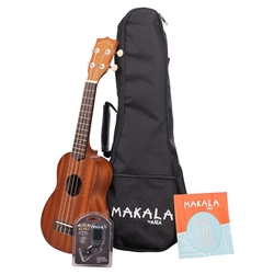 The Music Store Inc. KALA MKSPACK210S Makala Soprano Ukulele Pack