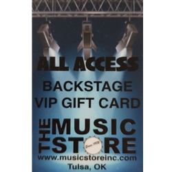 The Music Store MSIGC500 Gift Card for $500