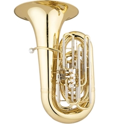 Eastman EBC832 CC Tuba w/Case, 4/4 Size, York Style 4 front-action pistons, 5th rotary valve