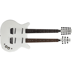 ダンエレクトロ Danelectro Double Neck 6-12 Danelectro Introduces the 6-12 Double Neck in Ltd Ed. White