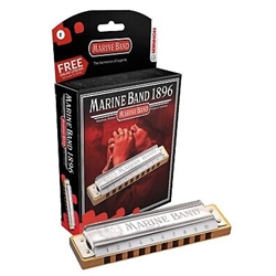 Hohner 1896BX-C Marine Band 1896 Harmonica - Key of C