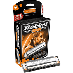 Hohner M2013BX-A Rocket Harmonica Key of A