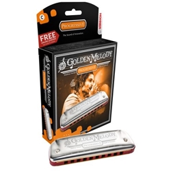 Hohner 542PBX-F Golden Melody Harmonica Key of F
