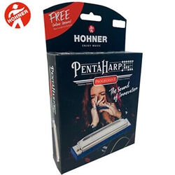 Hohner M21BX-GM PentaHarp Minor Pentatonic Tuned Harmonica G minor