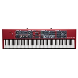 Nord AMS-NSTAGE4-88 Stage 4 88-Note Digital Synthesizer, Weighted triple sensor keybed