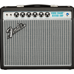 Fender 2279000512 68 Custom Vibro Champ Guitar Combo, Navy