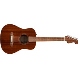 Fender 0974103121 California Standard Redondo Mini with Gig Bag, Natural Mahogany