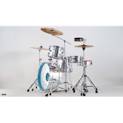 Dixon PODL520RGB1 Little Roomer Select 5pc Drum Shell Pack - Chrome-RGB